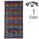 ビラボン Billabong メンズ WAVES TOWEL ビーチタオル bf011997