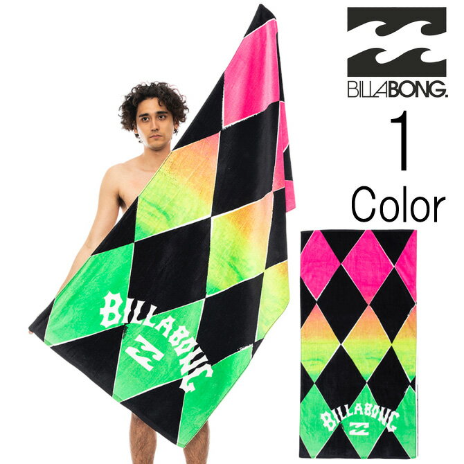 ビラボン Billabong メンズ WAVES TOWEL ビーチタオル bd011938