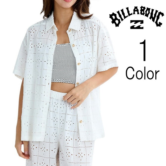 Rakuten - ビラボン Billabong レディース EYELET CRUSH SS WOVEN 半袖シャツ bf01c115