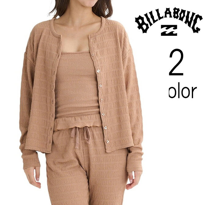 樂天商城 - ビラボン Billabong レディース POLY SHIRRING LS CARDIGAN 長袖 カーディガン bf01c371