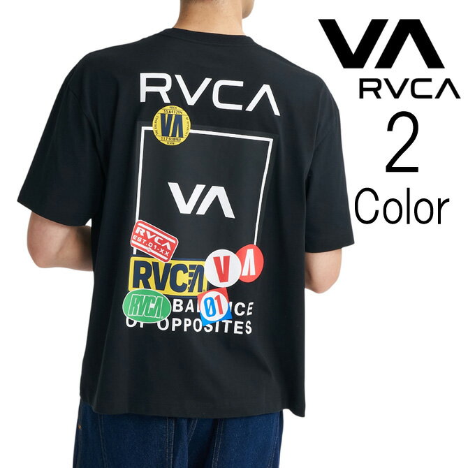乐天商城 - ルーカ Rvca ルカ メンズ VACATION TAG BOX SS TEE ショートTシャツ bg04a200