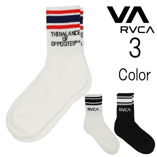 Rakuten - ルーカ Rvca ルカ メンズ BALANCE SOCKS ソックス 靴下 bg04a910
