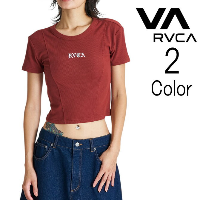 Rakuten - ルーカ Rvca ルカ レディース BABY RIB SS TEE 半袖Tシャツ bg04c207