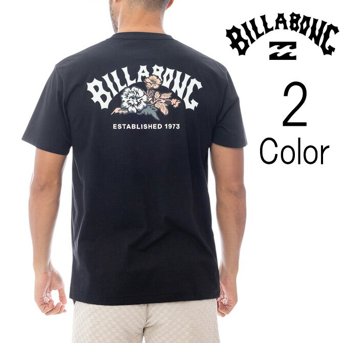 メーカー希望小売価格はメーカーカタログに基づいて掲載していますBRAND Billabong / ビラボン 1973年、オーストラリア・ゴールドコーストで手製のボードショーツを作ることからスタートしたビラボン。現在では、トップライダーのボードショーツをリリースするほか、クロージングも豊富に扱っています。ブライトなカラー、メリハリのある配色、様々な素材によりオールドスクールとストリート感が融合した明るくナチュラルなサーフスタイルを楽しめます。 “Only a surfer knows the feeling.” ITEM 半袖Tシャツ INFO ・サステナブルで高品質なUSAコットン（20/1オープンエンド天竺）を使用したクルーネックTシャツ。左胸と背面に、ARCHロゴと今季のボードショーツのテーマを掛け合わせたデザインをプリントしました。シルエットは細すぎず太すぎないスタンダードなREGULAR FITを採用。 ・モデル身長185cm 体重69kg 着用サイズ / L SIZE ・M(身丈71.5cm/身幅51cm/肩幅47cm/袖丈21.5cm) ・L(身丈75cm/身幅55cm/肩幅49cm/袖丈22cm) ・XL(身丈77cm/身幅58cm/肩幅51cm/袖丈23cm) MATERIAL ・綿100％