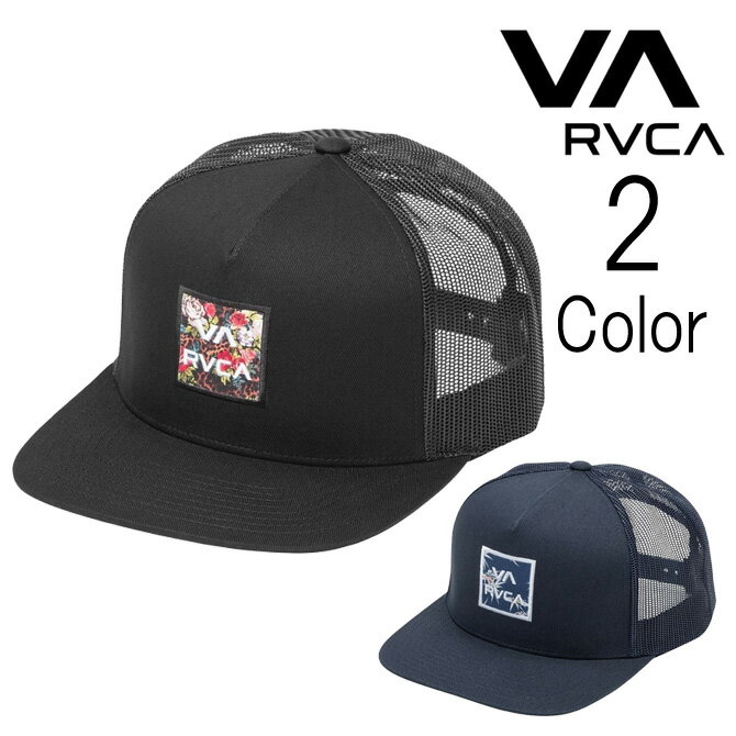 ルーカ Rvca ルカ メンズ VA ALL THE WAY PRINT TRUCKER メッシュキャップ bf041929