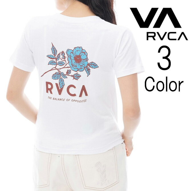 Rakuten - ルーカ Rvca ルカ レディース　FLOWER RVCA BABY TEE 半袖Tシャツ bf043208