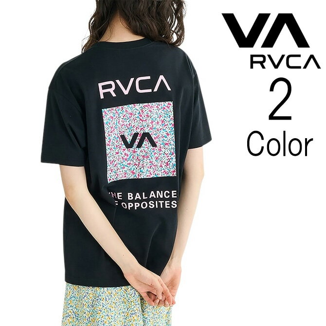 Rakuten - ルーカ Rvca ルカ レディース FLOWER WAVE BOX LOGO LOOSE FIT SS TEE 半袖Tシャツ bf04c200
