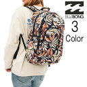 ビラボン Billabong レディース ROADIE BACKPACK 31L 撥水 バックパック リュック bd014922