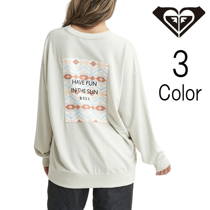 ロキシー Roxy レディース　HAVE FUN IN THE SUN プルオーバートップス 長袖 Tシャツ