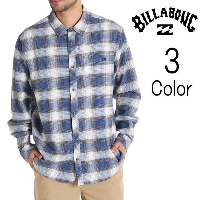 Rakuten - ビラボン Billabong メンズ COASTLINE FLANNEL LS 長袖シャツ bf012115