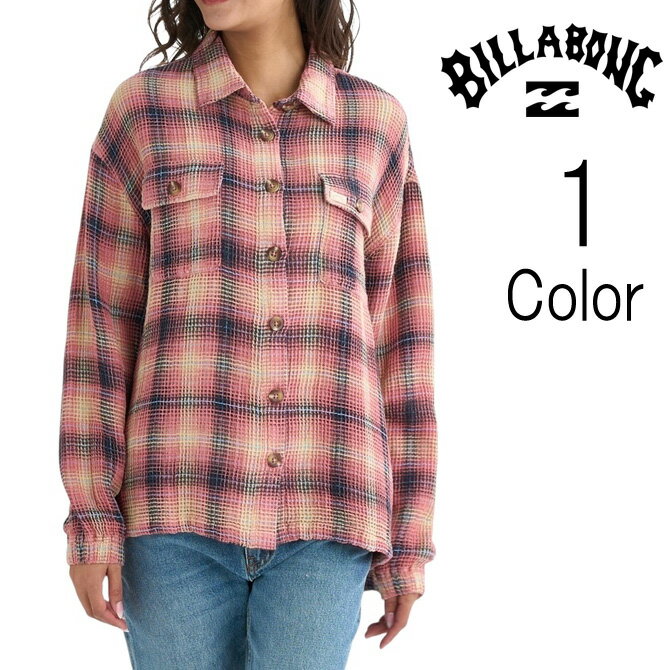 Rakuten - ビラボン Billabong レディース BIG BEAR WOVEN SHIRT 長袖シャツ bf014101