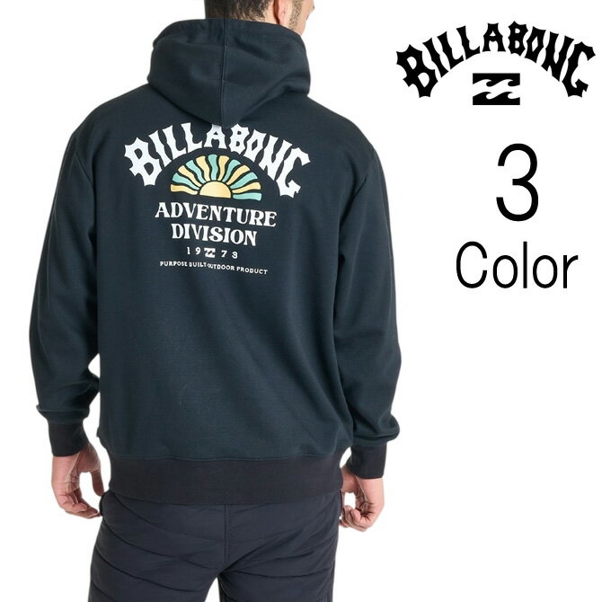乐天商城 - ビラボン Billabong メンズ ADIV ARCH LOGO HOOD プルオーバー パーカー bf012010