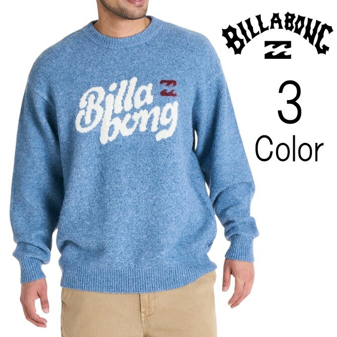 Rakuten - ビラボン Billabong メンズ CREW NECK KNIT セーター bf012601