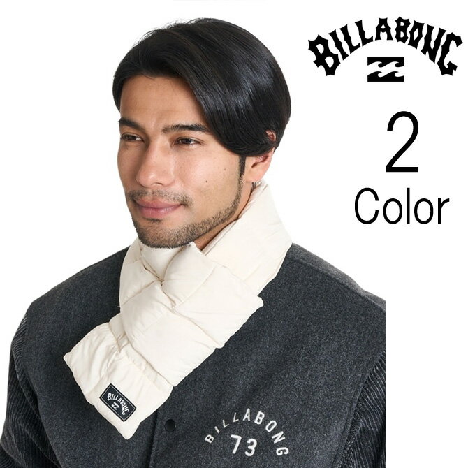 ビラボン Billabong メンズ PACKABLE MUFFLER 中綿入りマフラー bf012931