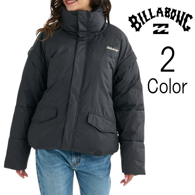 ビラボン Billabong レディース PUFFER 2WAY JACKET 中綿 ジャケット bf014758
