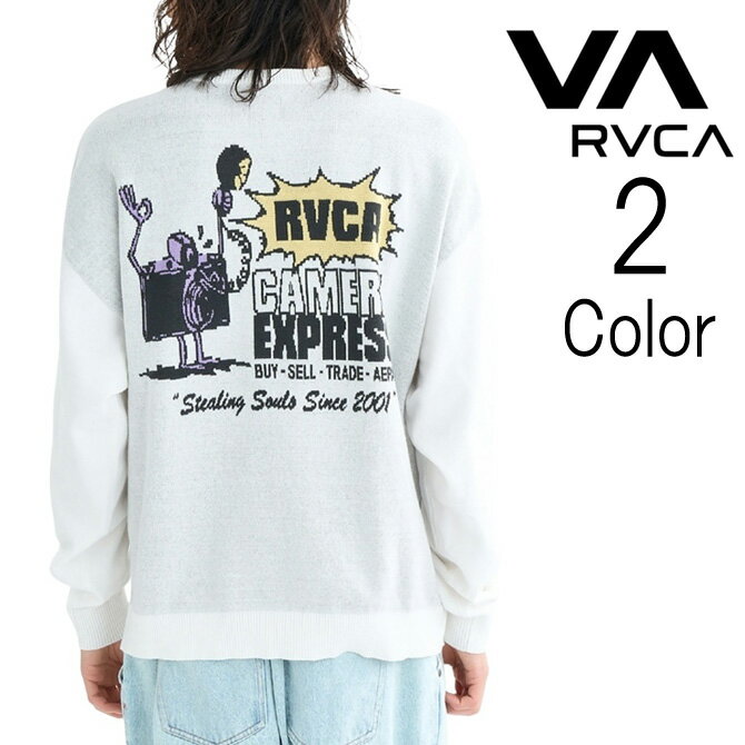 ルーカ Rvca ルカ メンズ CAMERA EXPRESS KNIT セーター bf042651