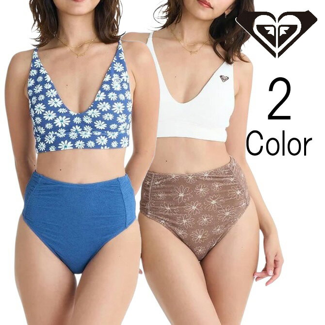 乐天商城 - ロキシー Roxy レディース SAND FLOW バックデザイン ビキニ セット 水着