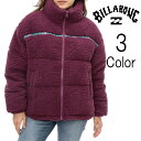 ビラボン Billabong レディース SHERPA PUFFER JACKET 中綿 ジャケット be014756
