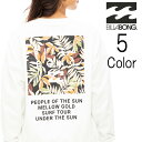 ビラボン Billabong レディース BIG SQUARE LOGO SWEAT CREW スウェットトレーナー bd014003