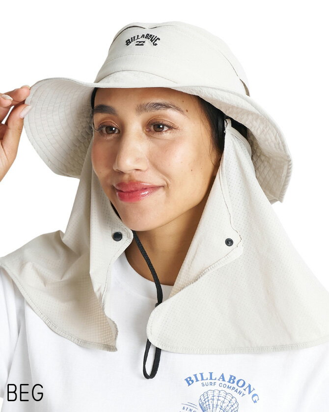 ビラボン Billabong レディース SHIELD HAT トレイルハット bg01c903