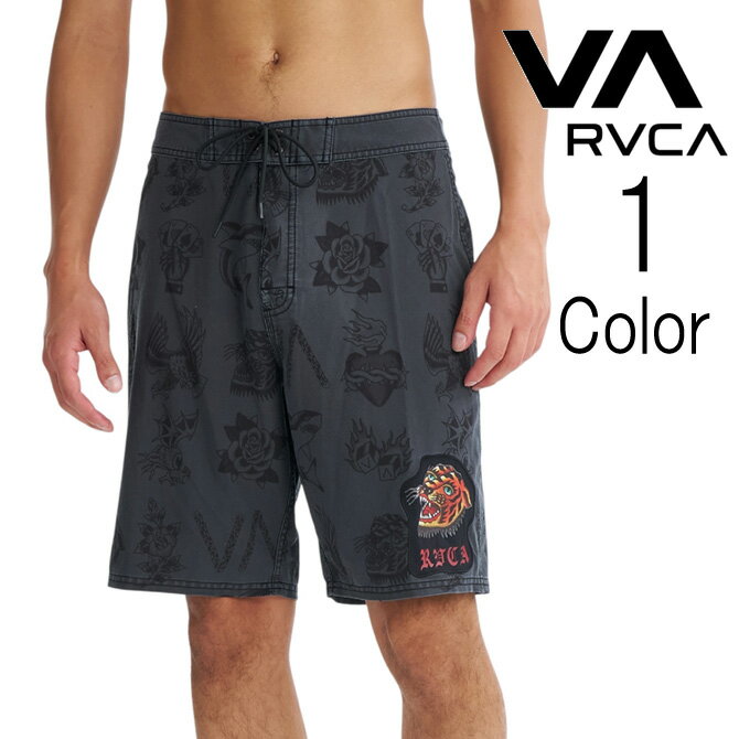 メーカー希望小売価格はメーカーカタログに基づいて掲載していますBRAND Rvca / ルカ RVCAの概念は会社の創設者でありデザイナーのPM Tenoreにより始まる。10年以上にわたりPMのビジョンは本物のライフスタイルでルーツをくずさずブランドを作っていくこと。RVCAはサーフ、スケート、スノーボード業界からの一時的な流行から逃れ、アクティブで世の流れと調和し流れる。RVCAのデザインは地元のスケートショップからセレクトショップでも見かけることができる。従来のスポーツブランドの方向ではなく、PMはオリジナルにあふれる業界のルールに従う必要のない素晴らしいRVCAを作りあげた。RVCAはアメリカのワークウエアーにルーツを置き、ファッション性を加えあらゆる状況に対応する。Wearability, Nature, Industrialization,Today,Tomorrow, Lifeへ ライフスタイルマーケットをターゲットにした「Basic Line」アーティストのショーケースとなる「Artist Network Program」ワークウェアーからインスパイアされた「Recession Collection」の3カテゴリから形成されたプロダクト。「RVCA Artist Network Program」は「Rvca」が確立した才能のあるアーティストから無名でも感動を引き起こさせるアーティストをフューチャーしていくプログラムです。 ITEM BoardShorts INFO 【KALEB RESSLER COLLECTION】 カリフォルニア州オレンジカウンティを拠点に活動するアーティスト、KALEB RESSLER。タトゥー、スケートボード、そして長距離ランニングといったカルチャーに影響を受け、アメリカン・トラディショナルをベースにした独自のスタイルを確立しています。2026年サマーシーズンでは、その大胆で力強いアートワークが、RVCA Men'sおよびSportラインにて展開されるANPコレクションに落とし込まれています。 ・タトゥーアートからインスパイアされた独創的なグラフィックを全面にプリントしたボードショーツ。イーグルやサメ、ローズなどのモチーフが、RVCAらしいエッジの効いた世界観を演出する。左裾に配された鮮やかなタイガーパッチとブランドロゴがデザインのアクセント。ウエストはドローコードで調整可能なフィットタイ仕様を採用。バックにはフラップ付きのポケットを備え、機能面も考慮されている。ビーチやプールサイドで圧倒的な存在感を放つアーティスティックな一着。 SIZE ・28inch(ウエスト74cm/ヒップ92cm/股上27cm/股下23.5cm/すそ幅26cm/わたり幅32cm) ・30inch(ウエスト78cm/ヒップ101cm/股上29cm/股下24cm/すそ幅27cm/わたり幅33cm) ・32inch(ウエスト84cm/ヒップ110cm/股上30cm/股下24.5cm/すそ幅28.5cm/わたり幅34.5cm) MATERIAL ・ポリエステル85% ポリウレタン9% 綿6%
