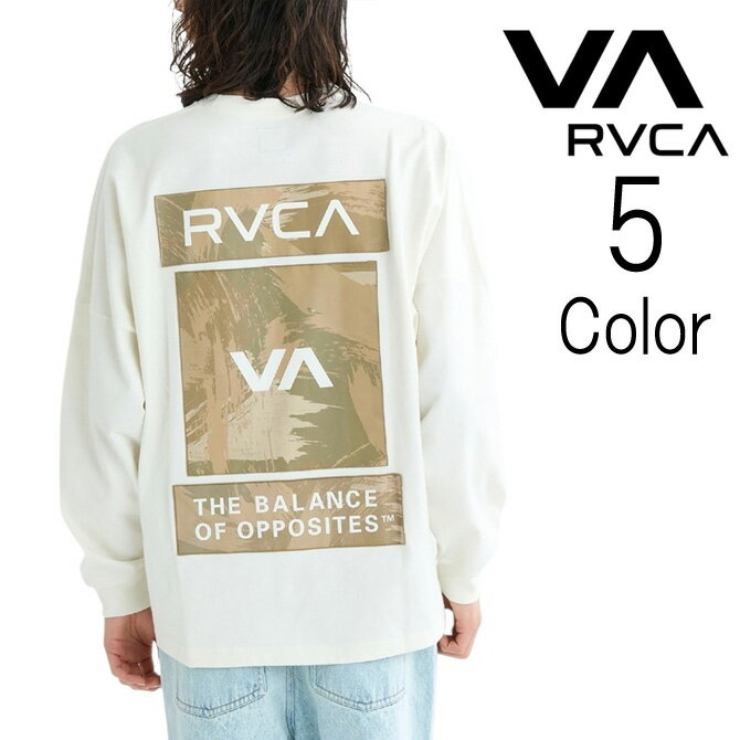樂天商城 - ルーカ Rvca　ルカ メンズ 3BOX LS TEE ロングスリーブTシャツ bf042052