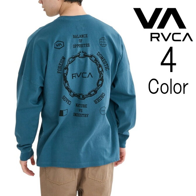 ルーカ Rvca　ルカ メンズ METAL URGY LS TEE ロングスリーブTシャツ bf042053