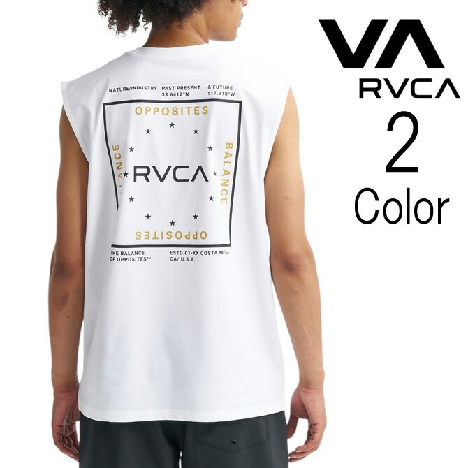 ルーカ Rvca ルカ メンズ　STARIGHT WAY TT 水陸両用 タンクトップ ラッシュガード サーフTシャツ bg041863