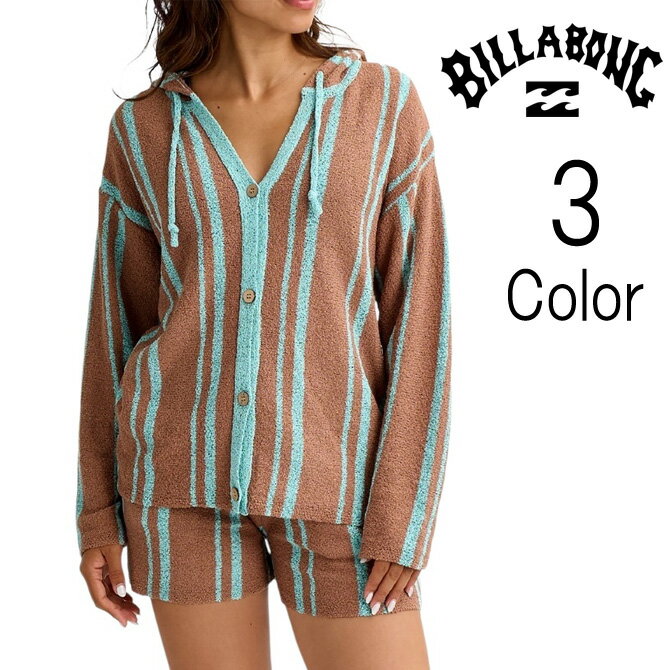 Rakuten - ビラボン Billabong レディース UTILITY BAJA SWEATER HOODIE CADIGAN フード付き カーディガン bg013614