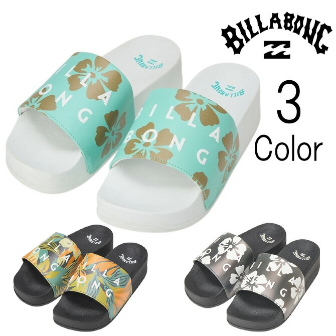 ビラボン Billabong レディース SLIDE SANDAL PLATFORM PRINT シャワーサンダル bg013944
