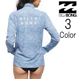 ビラボン Billabong レディース LOGO TAPE STAND ZIP RASHGUARD ジップアップ ラッシュガード パーカー bc013853