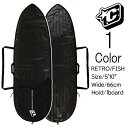 NGC`[@g/tBbV Cg n[hP[X T[t{[hP[X 177.8cm / Creatures Of Leisure SurfBoards HardCase Retro/Fish Lite 5'10