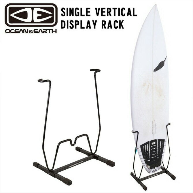 オーシャン＆アース / Ocean&Earth　シングル バーティカル サーフボード ディスプレイ ラック Single Vertical Surfboard Display Rack /