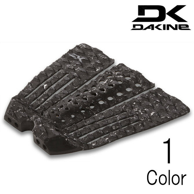 メーカー希望小売価格はメーカーカタログに基づいて掲載していますBRAND Dakine / ダカイン ”Dakine(ダカイン）”とはハワイ語で最高を意味する言葉。サーフィン、スケート、スノーボードといったエキストリームスポーツの分野にクオリティーの高いアイテムを供給するハワイのサーフアクセサリーブランド Andy・Irons/Bruce・IronsをはじめJordy・Smith等のチームライダー達がR&Dを繰り返し、常に最高のプロダクトを世界中のサーファーにリリース・・・・ ITEM Traction DeckPad　 INFO 足なじみのよく、グリップ性に優れるフレンドリーフォーム（生分解性EVAフォーム）を使用したデッキパッド。JACKSON DORIANのシグネチャーモデルです。ポジトラクショングリッドパターンを採用した3ピース。キックにドリルで穴を開けることにより、水の流れをスムーズにする工夫が施されています。3M社製の高品質接着シートを使用。ボードの感覚を高め、パフォーマンスアップに欠かせないアイテムです。 ・「フレンドリーフォーム」（生分解性EVAフォーム）を採用 ・プラスチックを使用しないパッケージ ・ポジトラクショングリッドパターン ・3ピース ・4mmセンターアーチ ・斜角エッジを備えた25mmの垂直ウェッジキックテール ・キックにドリルで穴を開けることにより水の流れをスムーズに ・独自のカッティングデザインはボードの感触を高めグリップを向上させる ・3M社製の高品質接着シート SIZE ・29×31cm