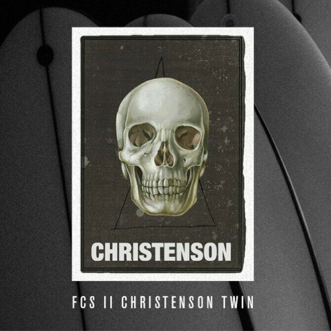DLIGHT by the Sea(バイザシー)のFcs2 クリステンソン キール パフォーマンスグラス モデル ツインフィン FCS Fin Christenson Keel PerformanceGlass TwinFin｜アングル2