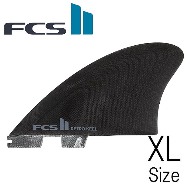 Fcs2 ȥ ѥեޥ󥹥饹 ǥ ĥե FCS Fin Retro Keel PerformanceGlass ...