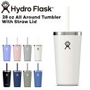 ハイドロフラスク Hydro Flask 28oz 828ml Drinkware All Around Tumbler With Straw Lid ステンレ...