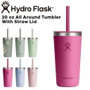 ハイドロフラスク Hydro Flask 20oz 591ml Drinkware All Around Tumbler With Straw Lid ステンレ...