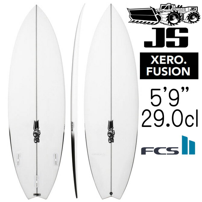 JSサーフボード ゼロ フュージョン モデル 5'9"×19 5/8"×2 3/8" 29.0L / JS Industries SurfBoards Xero Fusion Model