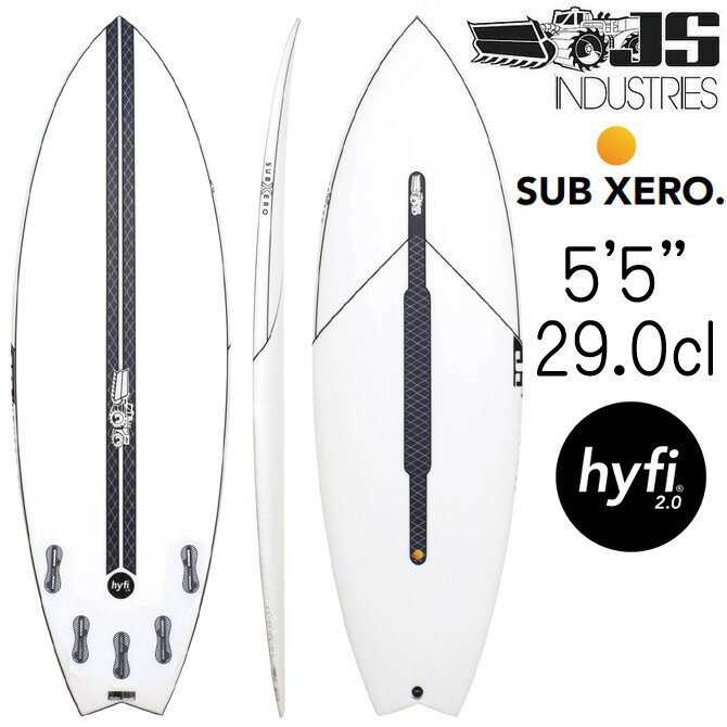 メーカー希望小売価格はメーカーカタログに基づいて掲載しています　　 Brand/Model JS Industries SurfBoards / SubXero Hyfi 2.0 Model Shaper Jason Stevenson Rail LowRail 　 Bottom SingleDouble Concave Tail Swallow Tail Fin Fcs2 Info ■SurfBoards Info〜■ ”Faster - 最大限のフレックス　最速のスピード性能”　”Stronger - PUブランクスの30％の強度”　”Lighter - PUブランクスの20%の軽量”をコンセプトにリリースされた私たちの比類のないエポキシ技術である”HYFI”は、他に類を見ないユニークな多層構造です。最初にリリースされてから過去5年間で、パフォーマンス、フレックス、スピード、使用される材料、製造プロセスなど、各側面を改善するために学んだすべてのことを取り入れた結果、さらに優れた最新テクノロジーモデルHYFI2.0へと進化しました。 小波用サーフボードに求められる全ての要素を取り入れたSub Xeroモデルは、新しいXeroと夏の定番であるPsycho Nitroを組み合わせて誕生しました。 このモデルはNitroの超高速ロッカーとフルアウトラインを取り入れています。ノーズは少し絞り気味に設定してあり、テールは幅広のストレートのデザインになっています。 ノーズのVeeがレールからレールへの素早い移行を可能にし、深いシングルからダブルコンケーブに移行することで、スピードを維持し最小限のエネルギーで方向転換することができます。豊かな厚みとフラットなデッキそしてわずかに落とされたレールが特徴です。他のボードと同様EasyRiderスタイルのサイズで乗ることをお勧めします。 この組み合わせにより全体のボリュームを維持しつつターンがしやすく、どんなセクションでも瞬時に反応することができます。 通常は海に入らない膝までの高さの波でもパフォーマンスできるようにデザインされたこのモデルを発表できることを非常に嬉しく思っています。ゆっくりとした波には最速のボードが必要です。Sub Xeroを是非お楽しみください。 レギュラーサイズのXeroよりも約4から6インチ短くしてお使いください。 ・JS国内正規販売ジャパンチューンモデル ・初級者53kg〜58kg　中/上級者63kg〜68kg ・レギュラーボードより4”〜6”ダウンサイジングを推進します ・Parallel CarbonBand ・EPS HYFI2.0ライトラミネート ・Fcs2プラグ(フィンは付属しません) ・ウェーブアベレージ 1feet〜6Feet ・カスタムオーダーをご希望の方はコチラ ・インチ/センチ換算表は此方をご覧下さい