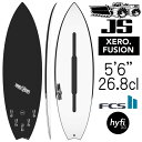 メーカー希望小売価格はメーカーカタログに基づいて掲載していますBrand/Model JS Industries SurfBoards / Xero Fusion Hyfi 3.0 EasyRider Model Shaper Jason Stevenson Rail MediumFullRail Bottom SingleDouble Concave Tail Swallow Tail Fin Fcs2 Info ■SurfBoards Info〜■ ”Faster - 最大限のフレックス　最速のスピード性能”　”Stronger - PUブランクスの30％の強度”　”Lighter - PUブランクスの20%の軽量”をコンセプトにリリースされた私たちの比類のないエポキシ技術である”HYFI”は、他に類を見ないユニークな多層構造です。最初にリリースされてから過去5年間で、パフォーマンス、フレックス、スピード、使用される材料、製造プロセスなど、各側面を改善するために学んだすべてのことを取り入れた結果、さらに優れた最新テクノロジーモデルHYFI3.0へと進化しました。 Xero Fusionは、よりフラットなフェイスの波に対応する、パフォーマンス重視の使いやすいモデル。オールラウンダーのXero GravityとスーパーグルーベラーのSub Xeroの中間に位置するこのモデルは、サーファーにとって必要不可欠な役割を果たす最新のスモールウェーブ・ウエポンだ。 象徴的で時代を超越したBlak Boxロッカーに、アウトラインカーブ、モダンなレールシェイプ、細めのスワローテールを新たにブレンドし、アップデートしたデザイン。このテールシェイプは、ノーズからテールにかけてのアウトラインカーブをより強調し、弱いコンディションでのボード全体の滑走性を高めている。新しいXero Fusionは、レールライン全体にフォームを配分し、必要なところにボリュームを残しているのが特徴です。しかし、レールは引き下げられ、ボードに必要な感度を生み出すために、余分なフォームが随所に隠されている。 この組み合わせは、近年JSが愛用している多くのボードに採用されている。Xero Fusionは、瞬時に加速するBlak Boxロッカーにより驚くほど速く、Xero Gravityに比べ小波に適している。ロッカーはフラットで、どんなデッドスポットでも飛び抜けるようにデザインされているが、十分なカーブがあるため、ポケットで激しくプッシュしたりターンしたりすることができる。 エンジンルームは、前足下のシングルコンケーブからフィンを貫くダブルコンケーブへとつながっている。このコンケーブが、重要なセクションでのリフトとコントロール性を高めている。Xero Fusionは、ベストセラーのBlak Boxモデル（同寸法）をアップデートし、モダンにアレンジしたもの。短いボードにフォームを多用したいサーファーには、操作性を維持するためにレールを低くしたEasy Riderオプションも用意されている。 Xeroファミリーの進化に伴い、JSは世界的に人気のあるモデルの長所をさらに伸ばすことに焦点を当て続けている。斬新なアイデアを生み出すために何十通りもの組み合わせをテストし、世界中の多くのロケーションに対応する究極の1-3ftステップダウンモデルを発見しました。Xero Fusionは現在、Traktorチームのライダーたちが、よりフラットな波や弱い波でも最高のパフォーマンスを発揮したいときに選ぶボードとなっている。 ・JS Industriesジャパン正規モデル ・初級者54Kg〜59kg　中/上級者59kg〜64kg ・レギュラーボードより3”〜4”ダウンサイジングを推進します ・EPS HYFI3.0ライトラミネート ・Fcs2プラグ(フィンは付属しません) ・ウェーブアベレージ 0.5feet〜4Feet ・インチ/センチ換算表は此方をご覧下さい