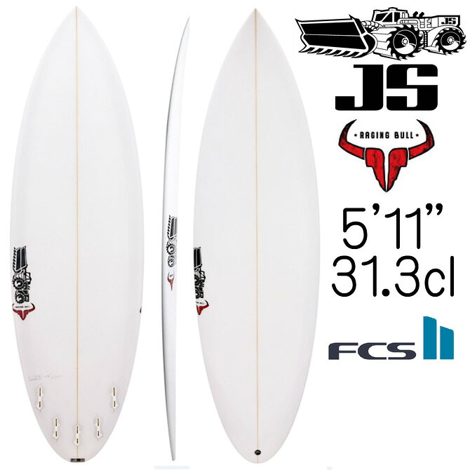 Short Board - JS サーフボード レイジングブル オッキー モデル 5'11