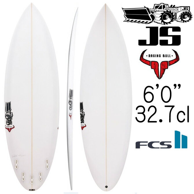 JS サーフボード レイジングブル オッキー モデル 6'0"×19 5/8"×2 5/8" 32.7L / JS Industries　Raging..