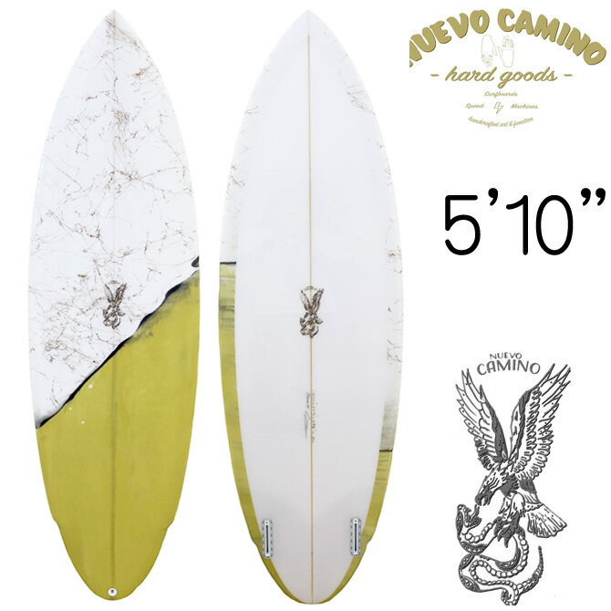 ヌエヴォカミーノ サーフボード　バーナー2 モデル 5'10