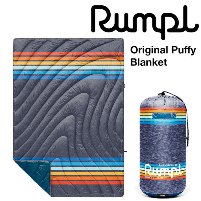Rakuten - ランプル Rumpl アウトドアブランケット ORIGINAL PUFFY - COAST RETRO RAYS