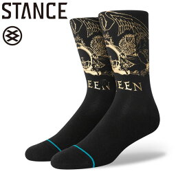 スタンス Stance メンズ ゴールデン クルー クイーン コラボ モデル ソックス 靴下 Golden Crew Queen Collab Model Crew Socks