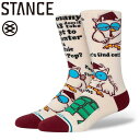 スタンス Stance メンズ ミスター オウル トッツィロール コラボ モデル ソックス 靴下 Mr Owl Tootsie Roll Collab Model Crew Socks