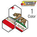 チャンネルアイランド アルメリック ステッカー ヘックス / ChannelIslands　Almerrick Sticker DFR Hex California