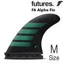 メーカー希望小売価格はメーカーカタログに基づいて掲載していますBRAND Future Fin / フューチャーフィン ITEM Alpha Series F6 Model INFO ■What's Futures Fin〜■ 最先端テクノロジーで世界中のサーファーの驚きを与えるフィンシステム-それが「Futures Fin」世界初となる「Vector Foil」を開発して、世に送り出した「Futures Fin System」フィン後方で発生する水流ドラッグを極限まで抑え、素晴しいターンフィールが現実になった。世界トップクラスのチームライダー達の、フィードバックと、最先端テクノロジーが融合して生まれるフィンデザインは、この先も更なる未知の領域・・・・ ■Whats Alpha Series〜■ カリフォルニア州ハンティントンビーチで製造された成型されたカーボンファイバーは、バランスフライドナンバーでアップグレードフィンから期待されるあらゆる性能を発揮します。 信じられないほど軽量で弾力性の高いアルファは、その種の最初のものです。 ”Futures”が開発した独自の素材と新技術を使用して作成されました。 ■Model Info〜■ トータルバランスに優れる"ALPHA"フィンは、高い耐久性と驚くほどの軽さ、抜群のフレックス性を兼ね備えた世界で最先端のフィンです。アルファのC6複合材料は炭素と空気が注入され、ハニカムよりも軽くなります。 C6の応答性の高い屈曲特性は、中立的なFシリーズ・テンプレートと組み合わせて、市場で最もエキサイティングな新製品の1つを作り出します。 ・Medium Size ・Future Finシリーズの中で最もオーソドックスなテンプレート ・専用ケース＆フィンスクリューが付属 SIZE ・Base：110mm ・Height:115.8mm ・FlatFoilデザイン ORDER ※お取り寄せについて※ ・ご注文後メーカー在庫確認の上、商品入荷次第の発送となります。 （入荷までに2〜3日のお時間を頂きます） ・メーカー在庫欠品の場合ご注文をキャンセルとさせて頂きます。