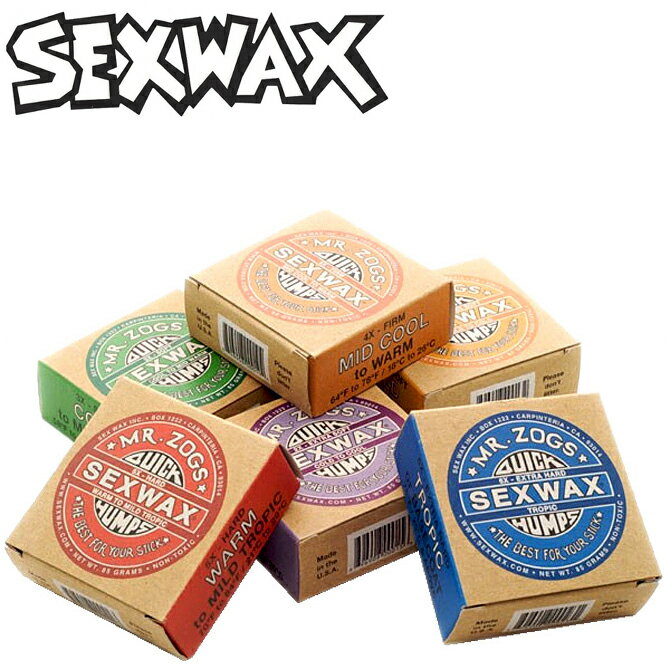 セックスワックス　クイックヘンプ サーフボードワックス / SexWax QuickHemsp SurfWax